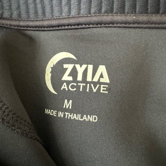 Zyia Mens Active Clubhouse Golf 1/4 Zip Navy Pullover Size M - Picture 10 of 12